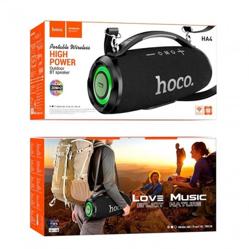 Колонка Hoco HA4 Surge Outdoor black