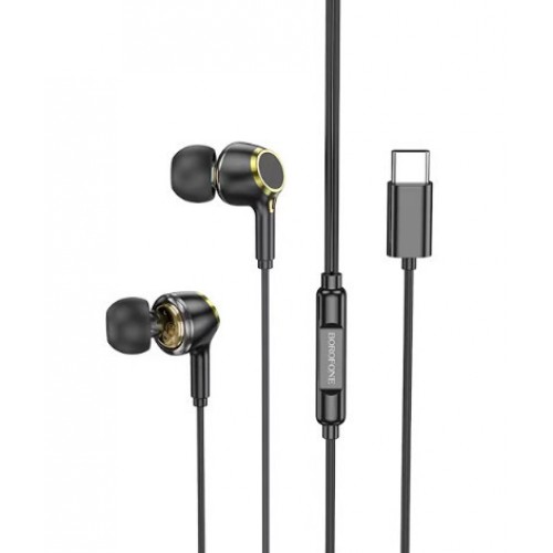 Навушники Borofone BM90 Type-C Black