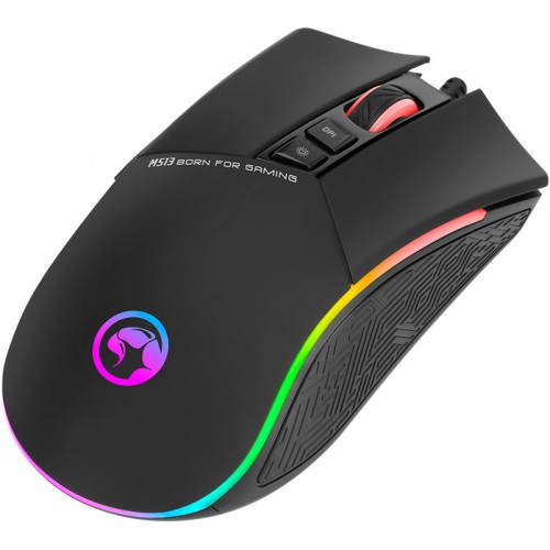 Мышь игровая Marvo M513 RGB-LED Black
