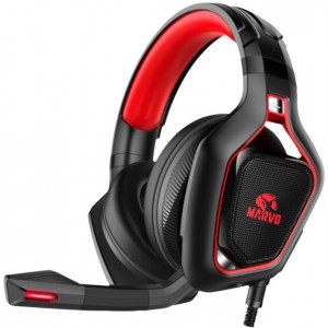 Навушники Marvo HG8960 PRO Red-LED