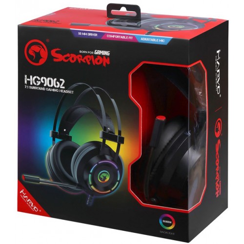 Навушники Marvo HG9062 Multi-LED 7.1