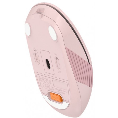 Мышь беспроводная A4Tech FB10C Fstyler Pink