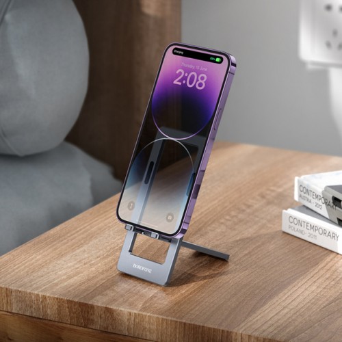 Настольный держатель для телефона Borofone BH112 Table Grey