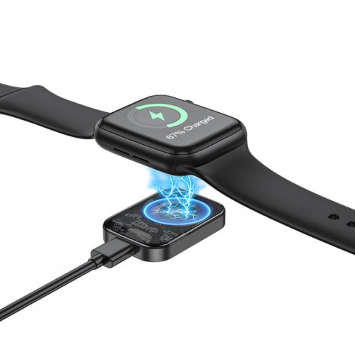 БЗУ Borofone BQ25 Wireless for iWatch grey