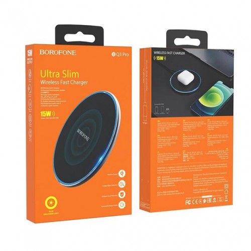 БЗУ Borofone BQ3 Pro Wireless 15W black