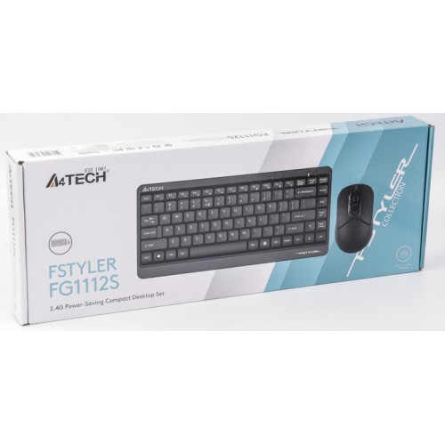 Комплект A4Tech FG1112S Fstyler Wireless black