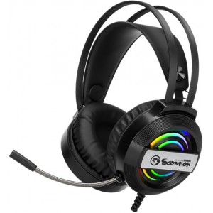 Наушники Marvo HG8902 Multi-LED Black