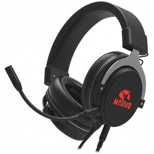 Наушники Marvo HG9052 Red-LED 7.1 Black
