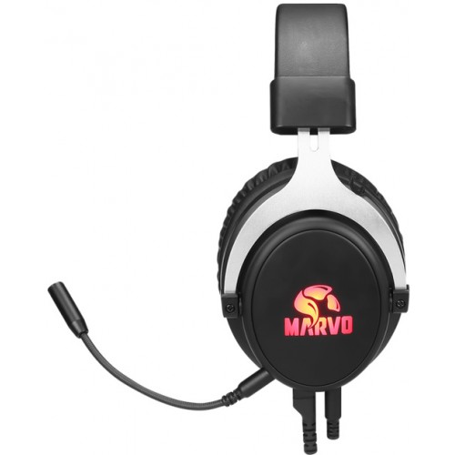 Наушники Marvo HG9052 Red-LED 7.1 Black