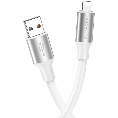 USB кабель Borofone BX82 Lightning white