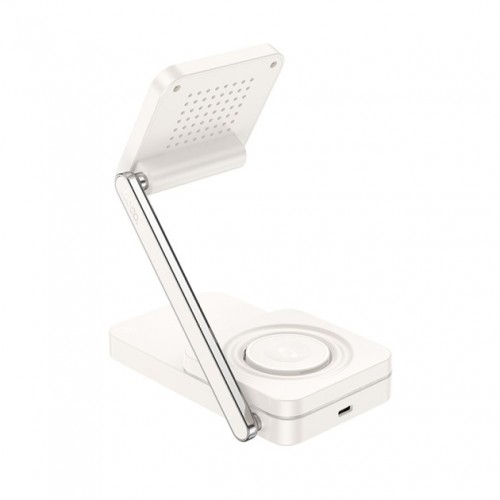 БЗП Hoco CQ10 3in1 Wireless Fast Charger 15W white