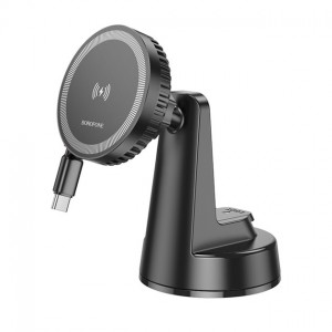 Держатель Borofone BH208 Wireless charger black