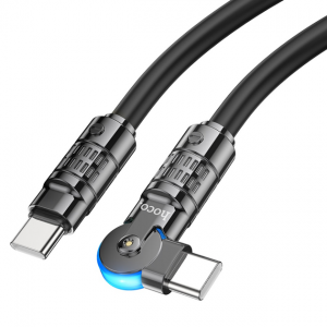 Кабель Hoco U118 Type-C to Type-C 60W black