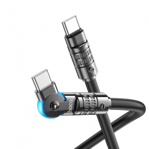 Кабель Hoco U118 Type-C to Type-C 60W black