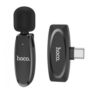 Микрофон Hoco L15 Type-C black