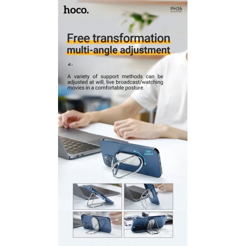Настольный держатель для телефона Hoco PH36 Silver