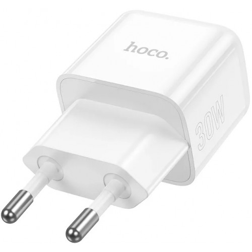 Мережевий зарядний пристрій Hoco N32 PD (Type-C, 30W) White