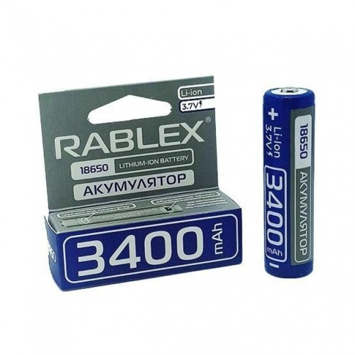 Аккумулятор Rablex 18650 (3400mAh) с защитой