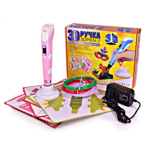 3D ручка LCD PEN 3 pink
