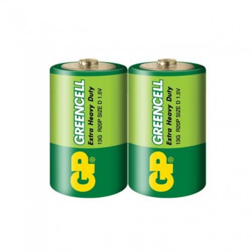 Батарейка GP 13G-S2 Greencell D, R20, 1x2шт