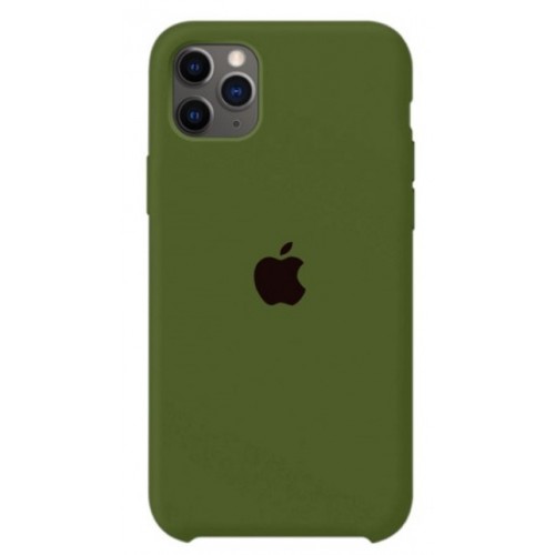 Чехол-накладка Silicone Case iPhone 11 Pro (48) Pine forest green