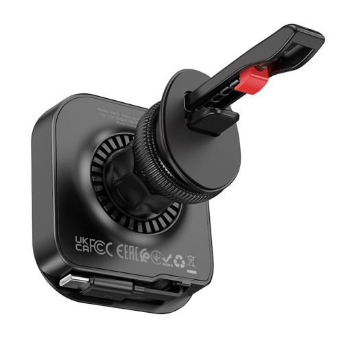 Тримач Hoco HW23 Wireless Charging 15W black