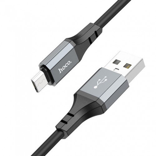 Кабель Hoco X86 USB to MicroUSB Black