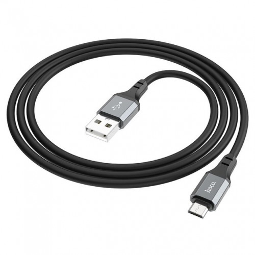 Кабель Hoco X86 USB to MicroUSB Black