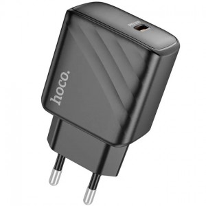 Сетевое зарядное устройство Hoco CS22A PD (Type-C, 30W) Black