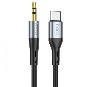Кабель AUX Hoco UPA22 Type-C to 3.5mm