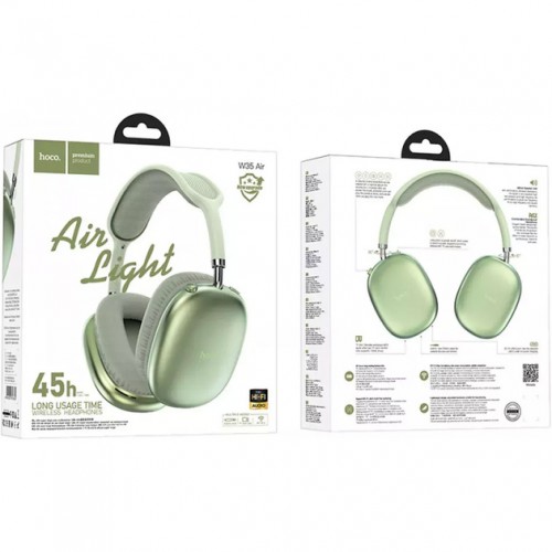 Навушники Hoco W35 Air Green