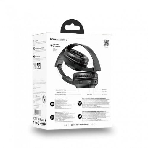 Наушники Hoco W46 Charm Black