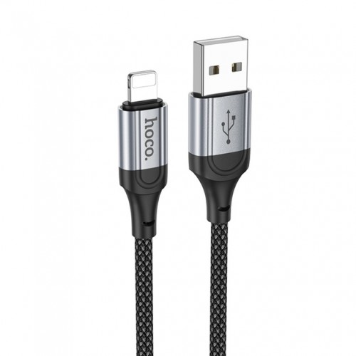 Кабель Hoco X102 USB to Lightning Black