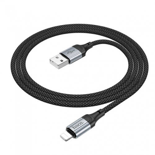 Кабель Hoco X102 USB to Lightning Black