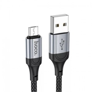 Кабель Hoco X102 USB to MicroUSB Black