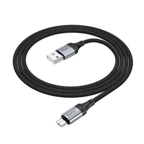 Кабель Hoco X102 USB to MicroUSB Black