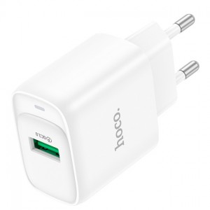 Сетевое зарядное устройство Hoco C140A QC3.0 (USB 3A, 18W) White