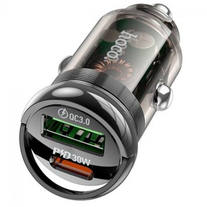 АЗУ Hoco Z53A PD+QC3.0 (USB, Type-C, 30W) Black
