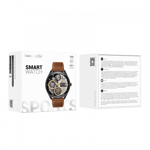 Смарт-часы Hoco Y22 Sports Black