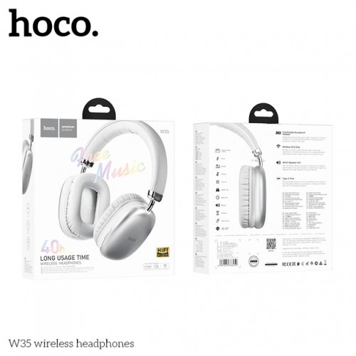 Наушники Hoco W35 Silver