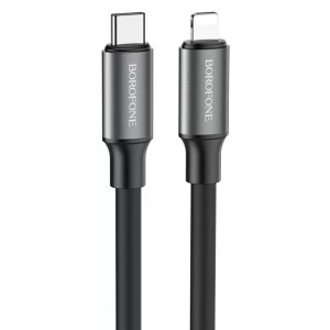 Кабель Borofone BX82 Type-C to Lightning 20W Black