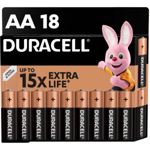 Батарейка AA Duracell LR6 MN1500 Alkaline, 1х18шт.