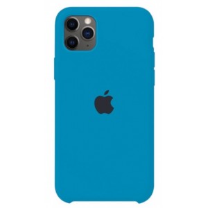 Чехол-накладка  Silicone Case iPhone 11 Pro (38) Denim Blue