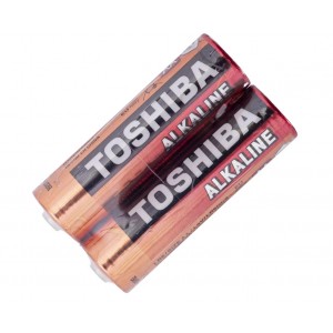 Батарейка AA Toshiba LR6 Economy Alkaline SP, 1x2шт.