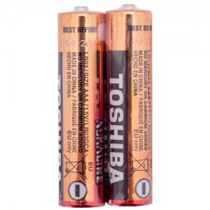 Батарейка AAА Toshiba LR03 Economy Alkaline SP, 1x2шт.