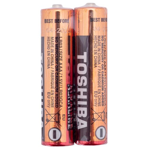 Батарейка AAА Toshiba LR03 Economy Alkaline SP, 1x2шт.