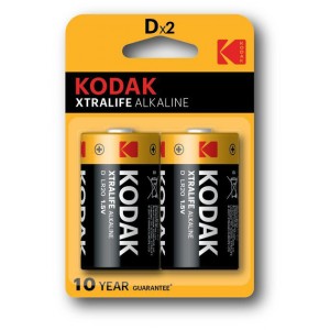 Батарейка KODAK XtraLife LR20 Alkaline, 1x2шт.