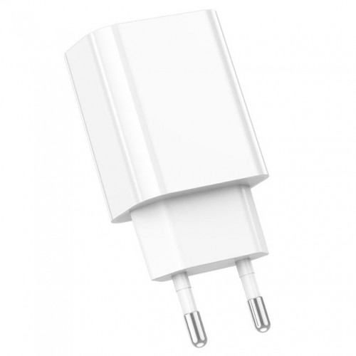 Сетевое зарядное устройство Borofone BA65A PD (Type-C, 20W) White