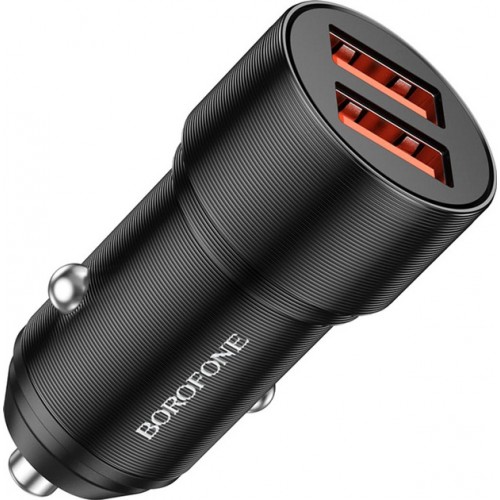 АЗУ Borofone BZ19 (2xUSB 2.4A) Black