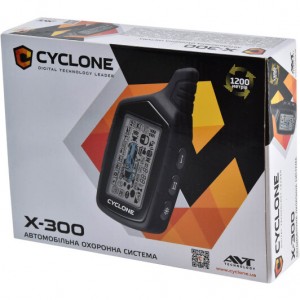 Автосигнализация Cyclone X-300 двусторонняя